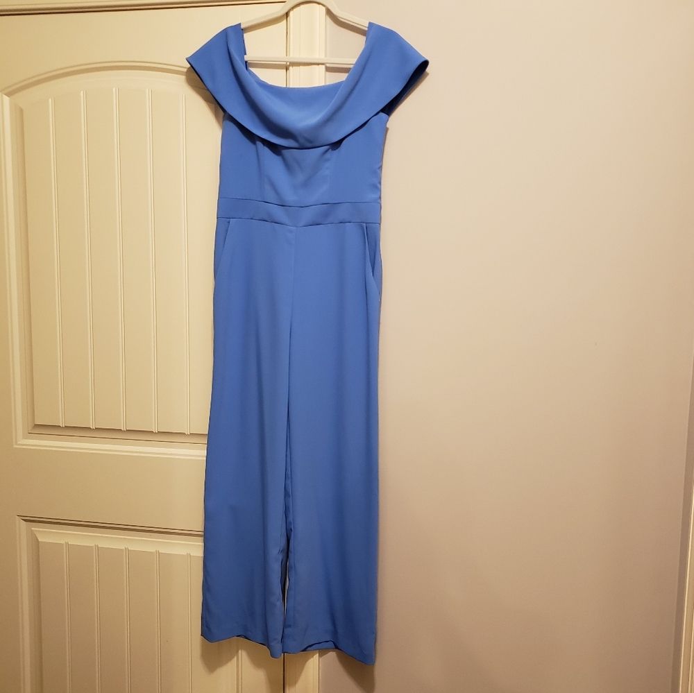 Yaly Couture Light Blue Jumpsuit - 2